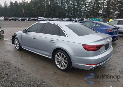 2019 Audi A4 45 Premium z USA, uszkodzony, nr VIN WAUDNAF43KA057158